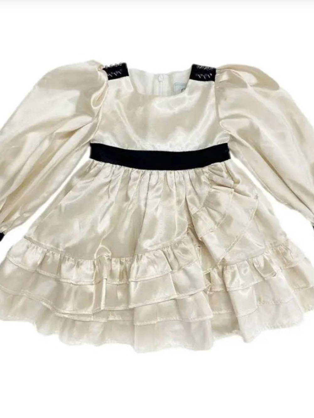ISO. HELP ME FIND PLS.Evangeline Satin dress by Petite Maison Kids.
